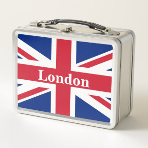 Union Jack London ~ Britische Flagge Metall Brotdose