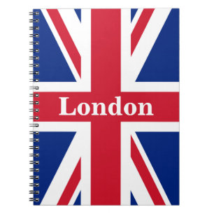 Union Jack London ~ Britische Flagge Notizblock