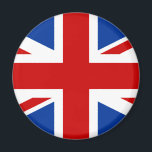 Union Jack Magnet<br><div class="desc">Die Union Jack oder Gewerkschaft Flag ist die Nationalflagge des Vereinigten Königreichs. Die Flagge der Union Jack hat auch in einigen anderen Commonwealth-Bereichen einen offiziellen oder halb offiziellen Status; so ist beispielsweise die Union Jack durch parlamentarische Entschließung eine offizielle Flagge in Kanada und dort als Königliche Gewerkschaft-Flagge bekannt. Außerdem wird...</div>