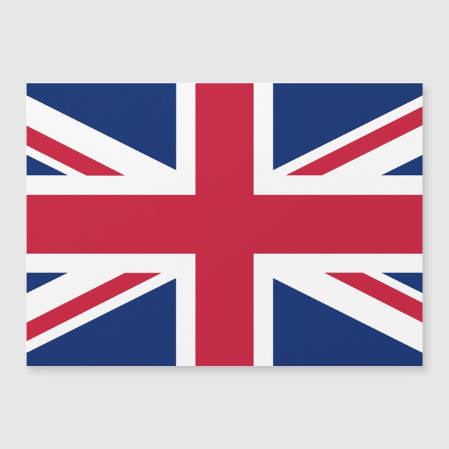 Union Jack Magnetic Card Magnetkarte (Vorderseite)