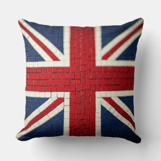 Union Jack Mosaic Muster Kissen