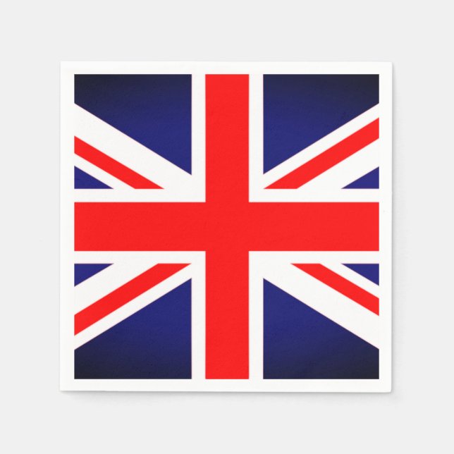 Union Jack Napkins Serviette (Vorderseite)