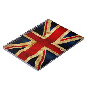 Union Jack Notebook Notizblock