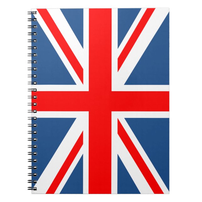 Union Jack Notizblock (Vorderseite)