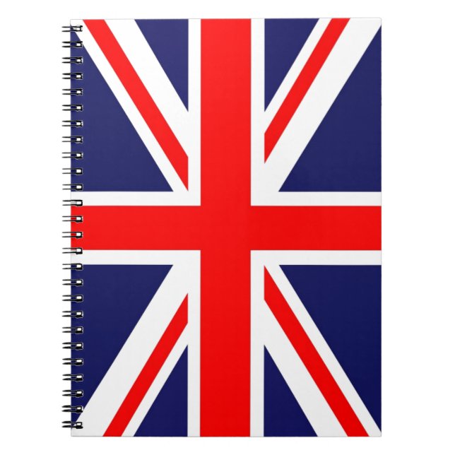 Union Jack Notizblock (Vorderseite)