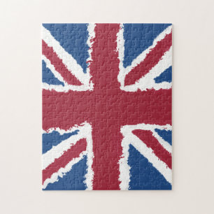 Union Jack Painted Artwork von Heva Weva