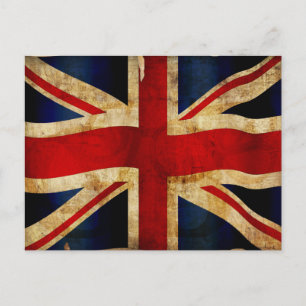 Union Jack Postcard Postkarte
