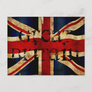 Union-Jack-Postkarte Postkarte