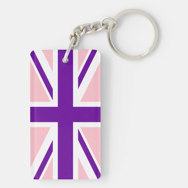Union Jack rose violet (Dos)
