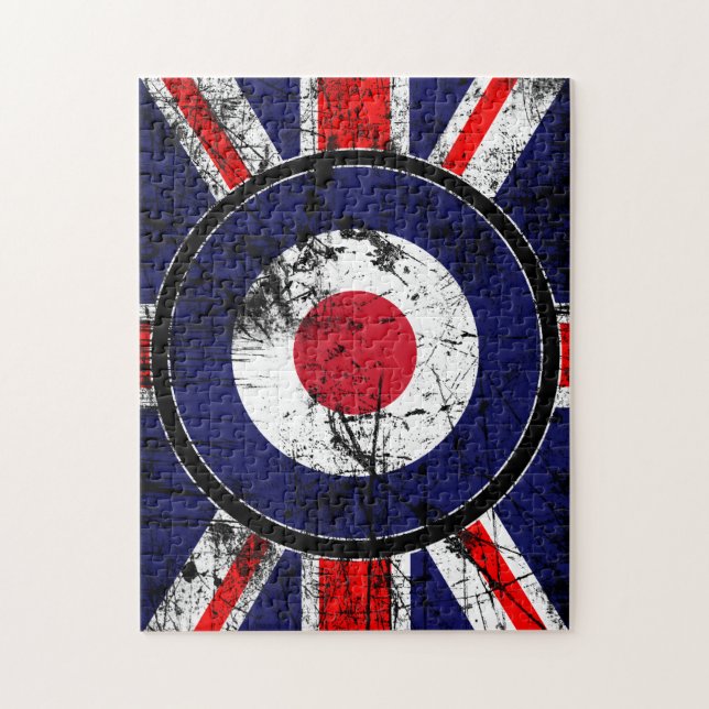 Union Jack-Rundel-Target-Mods UK (Vertikal)