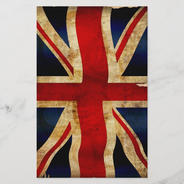 Union Jack Schreibwaren Briefpapier (Vorderseite)