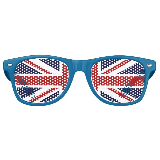 Union Jack Sonnenbrille (Vorderseite)