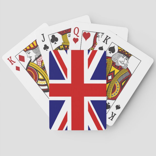 Union Jack Spielkarten (Rückseite)