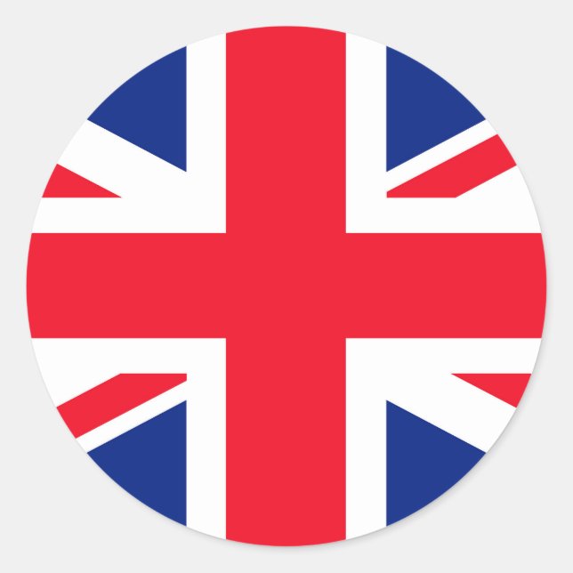Union Jack Sticker (Vorderseite)
