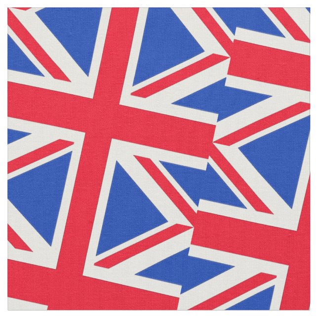Union Jack Stoff (Nahaufnahme)