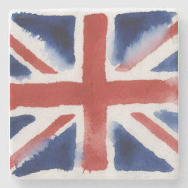 Union jack stone coaster steinuntersetzer