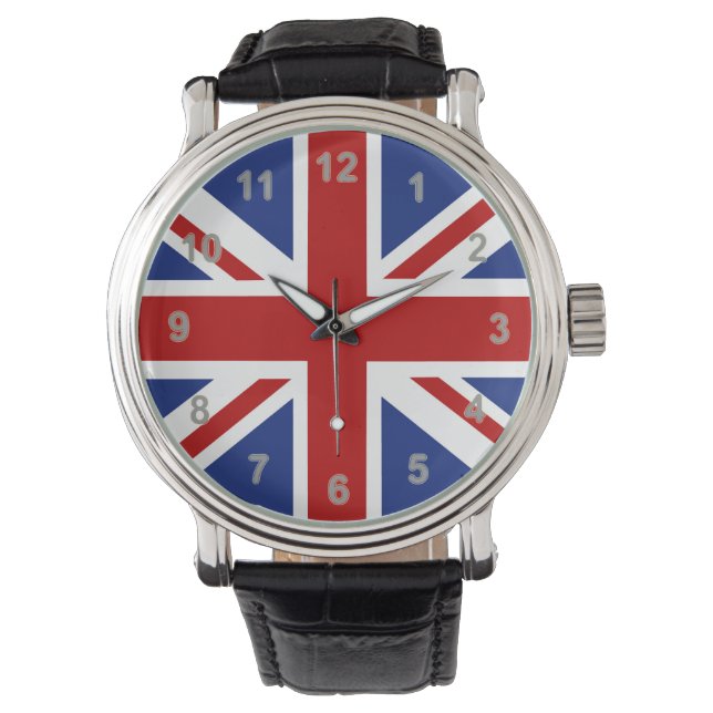 Union Jack Time Armbanduhr (Vorderseite)