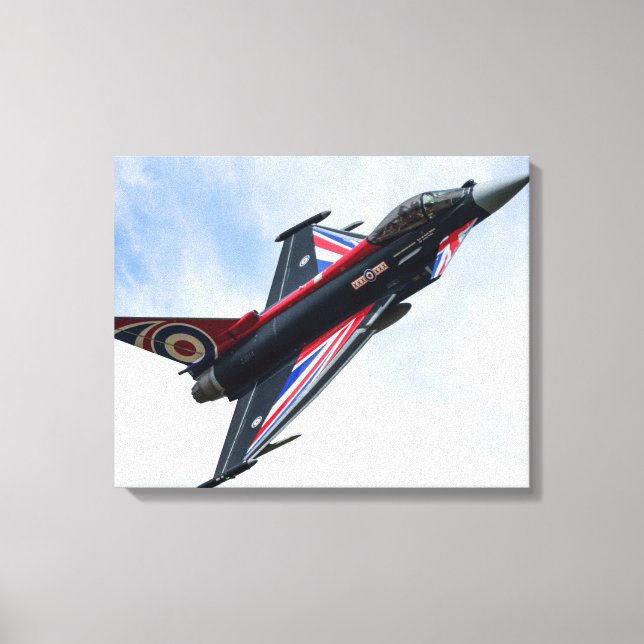 Union Jack Typhoon Leinwanddruck (Vorderseite)