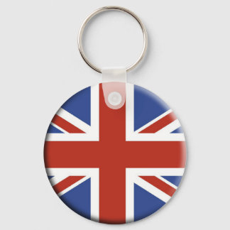 Union Jack UK Flag Circle Designs. Schlüsselanhänger