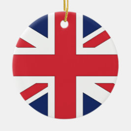 Union Jack/ Union Flag of United Kingdom Keramik Ornament