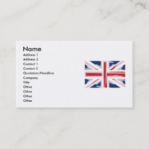 UNION_JACK VISITENKARTE
