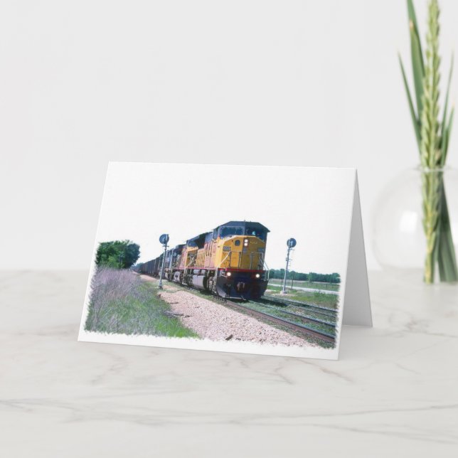 Union Pacific Railroadiana Karte (Vorderseite)