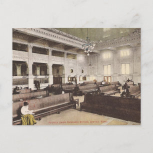 Union-Personenbahnhof, Seattle, circa 1912 Postkarte