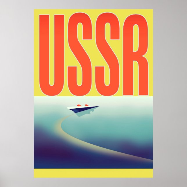 Union soviétique poster Voyages (Devant)