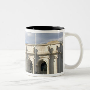 Union Station in Washington, D.C. Zweifarbige Tasse