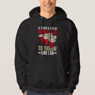 Unipartys Bier Pong für einen Bier Pong Champion Hoodie