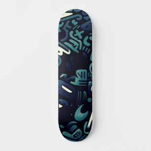Unique Abstrait Urban Street Art Wide Skateboard