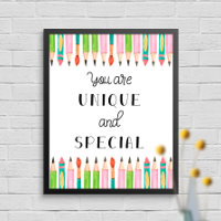 Unique and Special School Classroom Art