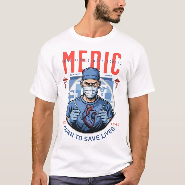 Unique And Special Tribute To Medics and Doctors T-Shirt (Vorderseite)