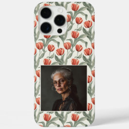 Unique Anniversary Gift Tulip Custom  iPhone 16 Pro Max Hülle