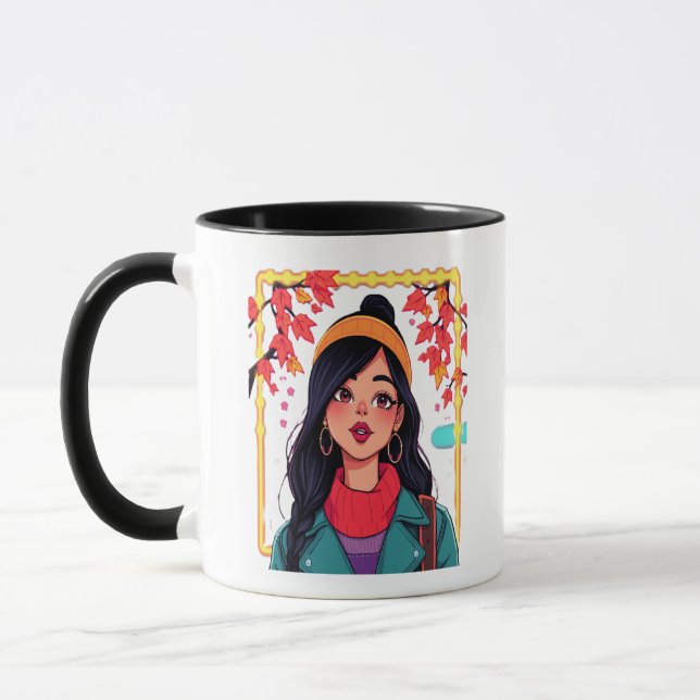 Unique Art Mug – Perfect Cozy Gift for Her (Gauche)