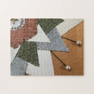 Unique Art Puzzle-Atomic Blume #2 Excerpt- Jigsaw