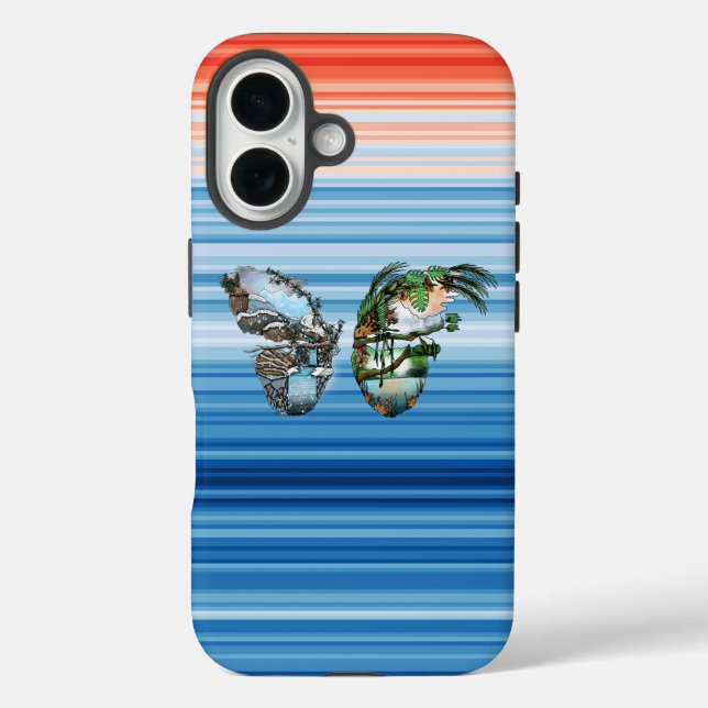 Unique Artistic Designer Case Cover for iPhone (Rückseite)