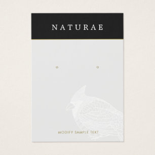 Unique Artistic Oiseau Élevant Bijoux Display