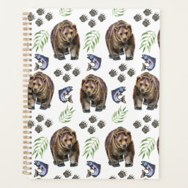 Unique Bear Planner Journal Planer