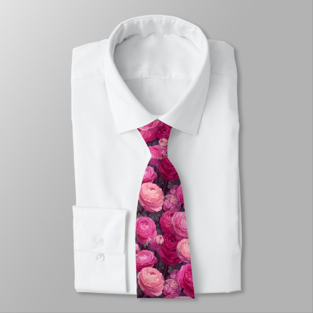 Unique Best Gifts For Men Ranunculus Krawatte (Gebunden)