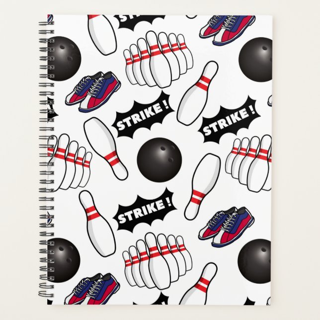 Unique Bowling Planner Journal Planer (Vorderseite)