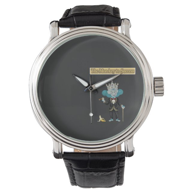 Unique Business Success Quote  Armbanduhr (Vorderseite)