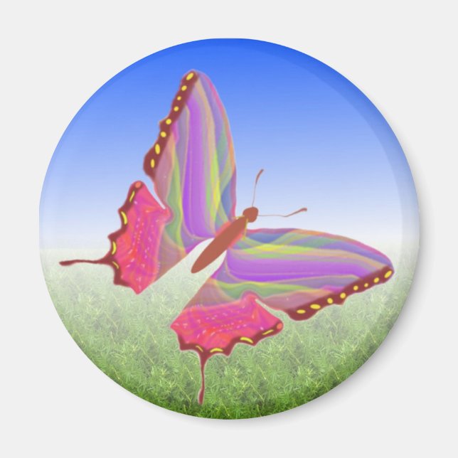 Unique Butterfly Magnet (Vorne)