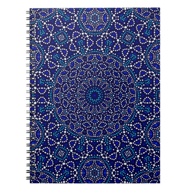 Unique Carnet Whimsical Dot Art (Devant)