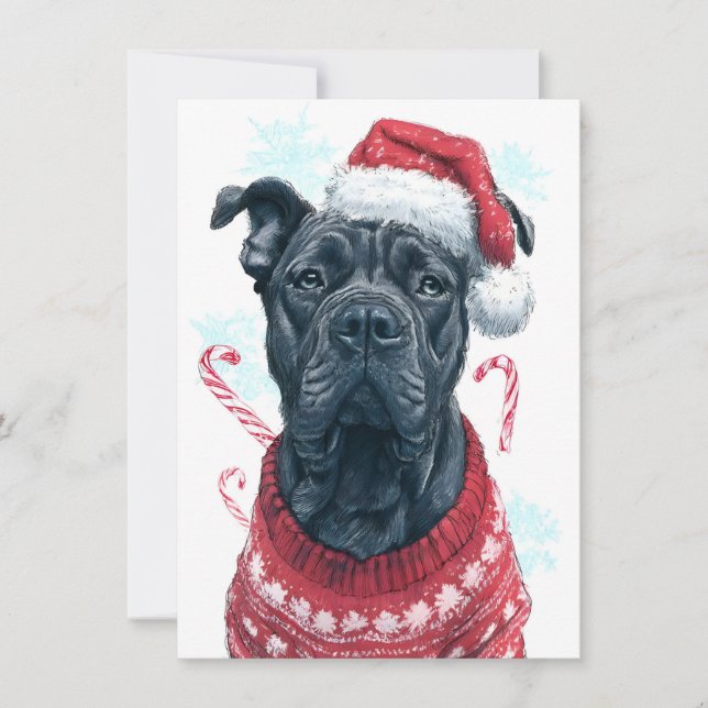 Unique Christmas Cards Feiertagskarte (Vorderseite)