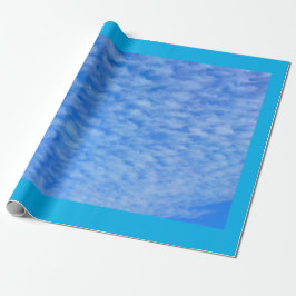 Unique Clouds Wrapping Paper Geschenkpapier