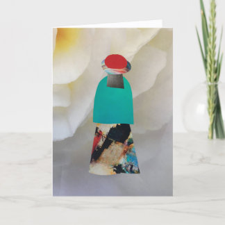 Unique Collage Earth Mama Cedar Blank Card Karte