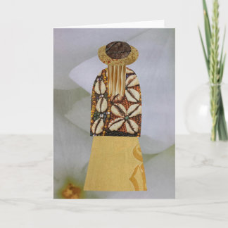 Unique Collage Earth Mama Michelle Blank Karte