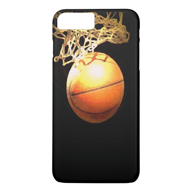 Unique élégant de basket-ball iPhone 7 Coque (Dos)