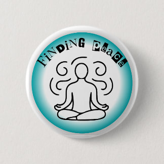 Unique Finding Peace Art Designs - Happy Shopping Button
